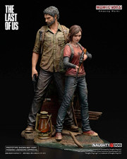 The Last of Us Joel & Ellie 1/9 Scale Figures Mamegyorai NEW SEALED RARE picture