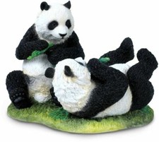 Pandas Playing Sculpture picture