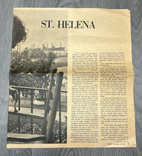 Vintage December 10 1972 St. Helena Newspaper GE Goodyear Ads Local History picture