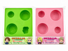 Hetalia Ani-Kuji Silicone Ice Mold Set of 2 Italy Germany France Russia Movic picture