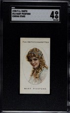 1920 F & J Smith #16 Mary Pickford SGC 4 Cinema Stars Prewar Series Of 25 picture