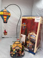 Lemax Village Collection Balloon Rides Carnival Circus Animated Scene Accent picture