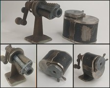 Antique c.1920s–1930s Automatic Pencil Sharpener Co. / APSCO Chicago-style hand picture
