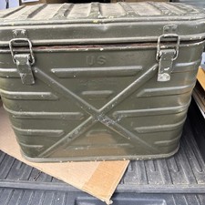 Vintage 1962 US Military Army Mermite Insulated Food Storage Cooler Complete picture