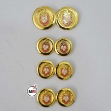 Delta Sigma Theta Sorority Custom Buttons for blazers in Gold color 8 Buttons picture