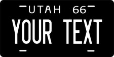 Utah 1966 Novelty License Plate Personalized Auto Motorcycle Bicycle picture