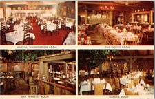 Wagon Wheel Rockton Illinois Postcard - 4 Rooms Curteichcolor 1968 picture