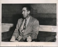 1954 Press Photo Joseph Kuykendall Takes his Own Defense in Murder of His Wife picture