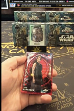2026 Topps Chrome Delight Star Wars The Stranger #103 RED /5 SSP picture