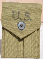 RARE MAKER AVERY 1942 WW2 US Army Colt 1911 .45 Cal Ammo Magazine Pouch Colt picture