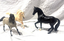 Set of 3 Breyer Horses White Black Gray Lot picture