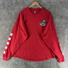 Disney Parks Toy Story Pizza Planet Aliens Red Spirit Jersey Size Medium picture
