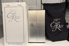 Double Eagle Very Rare Display Case w/Bottle/Box & Drawstring Bag picture