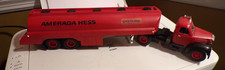 AMERADA HESS TOY TRUCK  CUSTOM RED B MACK WORKING LIGHTS picture