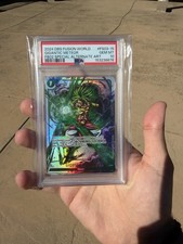Dragon Ball Fusion World Broly FS03-15 SP Alt Art Gigantic Meteor Psa 10 picture