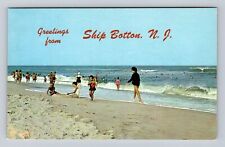 Ship Bottom NJ-New Jersey, General Greetings, Sun and Sand, Vintage Postcard picture