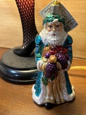 RETIRED Bountiful Father Christmas Old World Christmas NEW with TAG picture
