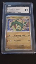 Pokemon Rayquaza Holo 153/217 Ascended Heroes CGC 10 Gem Mint picture