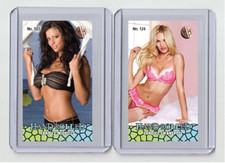 Candice Michelle rare MH Hand Rolled #'d x/3 Tobacco card no. 123 picture