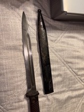 Vintage 1944Original WWII Bayonet Combat Knife Horster German K98 set picture