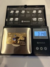 9x Disney 100 Character Copper Bars Collection - Gold Plated Collection picture