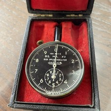 Vintage World War II Jaeger Watch Company Portable Tachometer US Air Force w/box picture