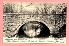 Speedwell Ave Bridge Morristown New Jersey 1907 Postcard picture
