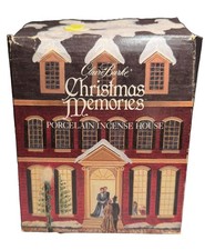 Vintage 1987 Claire Burke Christmas Memories Incense House Box Cones picture