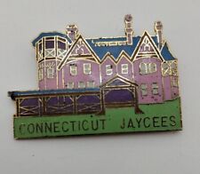 Vintage Connecticut Jaycees Pin, Nice Size  picture
