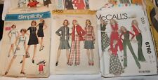 20 Vtg 1960's/70s Sewing Pattern Lot Women's Clothing SZ 8 McCalls Simplicity picture