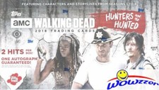 2018 Topps The Walking Dead The Hunters and the Hunted Sealed HOBBY Box-2 HITS picture