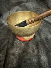 Antique Tibetan handmade yoga Singing Bowls 4.6