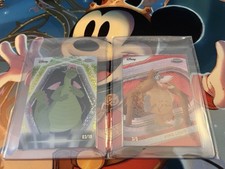 2026Topps Chrome Disney KING LOUIE Red Refractor 3/5 & ELLIOT Black Refactor3/10 picture