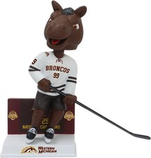 Western Michigan Broncos 2025 Mens Hockey National Champs Scoreboard Bobblehead picture