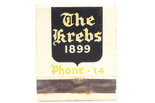 The Krebs 1899 Restaurant 1940's Matchbook Skaneateles New York Advertising picture