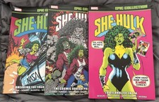 SheHulk Epic Collection TPB Lot Vol 3-5 Breaking Fourth Wall Marvel Comics Byrne picture