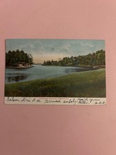1905 the narrows, Saco River, Biddeford Maine picture