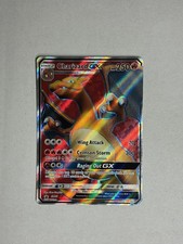 Pokémon TCG Charizard GX Full Art Holo Black Star Promo SM60 Sun & Moon LP picture