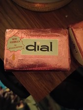 Vintage 1950s Pink Dial Deodorant Soap Bar Bath Size NOS picture