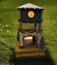 Hawthorne Village - Train Station Railroad Accessory - Clock Tower picture