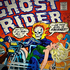 Marvel Spotlight #10 1972 Early Ghost Rider Johnny Blaze Mike Ploog Cover W078 picture