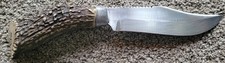 HS  CUSTOM MADE MODEL 00 Hunting KNIFE  ANTLER 6