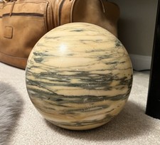 26.4 lb Natural Zebra Stone Jasper Orb Sphere Ball Healing Reiki 8” Diameter picture