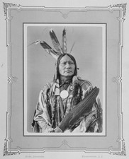 Running Antelope Hunkpapa Sioux 1872 Vintage Portrait Photo Reprint picture