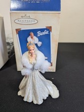 **RARE** Hallmark Barbie Ornaments Genevieve 2003 Winter Fantasy READ OBO picture