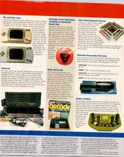 Vintage Video Game Satire Print Famicom Atari Lynx Bally Astrocade Article Page picture