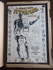 Amazing Spider-Man by Steve Ditko Artist's Edition HC DM Variant New Sealed Ding picture