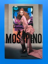 MOSCHINO SPRING SUMMER 2004 MILAN ADVERTISING POSTCARD picture