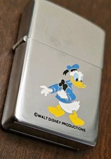 Vintage 1972 Donald Duck Zippo Lighter Walt  Disney Productions picture