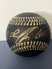 US Navy Seal Robert O'Neill Signed Auto  Black Gold Baseball Never Quit PSA/DNA picture